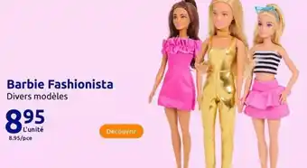 Action Barbie - fashionista offre