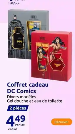 Action Coffret cadeau offre