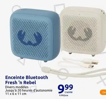 Action Enceinte bluetooth fresh 'n rebel offre