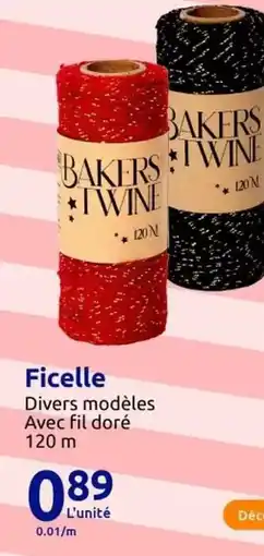 Divers modèles avec fil doré
