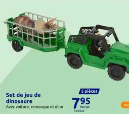 Action Set de jeu de dinosaure offre