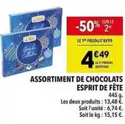 Supeco Assortiment de chocolats offre