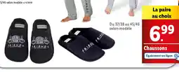 Lidl Chaussons offre