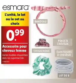 Lidl ESMARA Accessoire pour cheveux femme offre