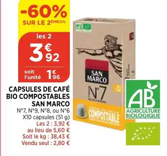 Capsules de Café Bio Compostables