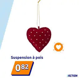 Suspension à pois