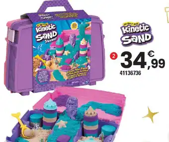 JouéClub KINETIC SAND Mallette palais de sirène offre