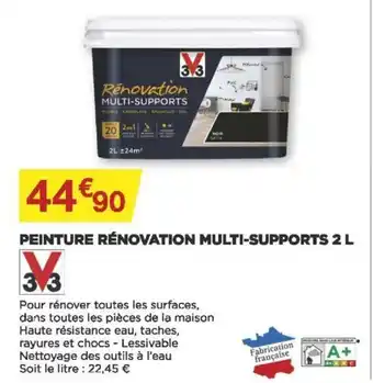 Bricomarché Peinture Rénovation Multi-Supports 2 L offre