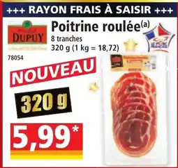 Norma Poitrine roulée offre