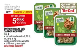 Carrefour GARDEN GOURMET Émincés nature soja offre