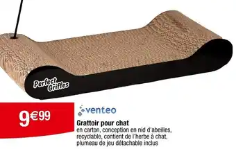 Carrefour Venteo Grattoir pour chat offre