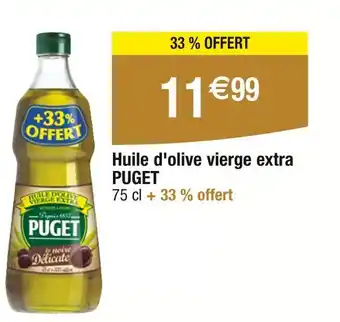 Carrefour PUGET Huile d'olive vierge extra offre