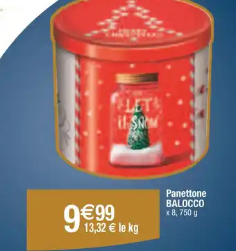 Carrefour BALOCCO Panettone offre