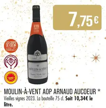 Match Moulin-à-vent aop arnaud aucoeur offre