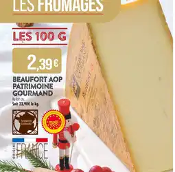 Match Patrimoine Gourmand Beaufort AOP offre