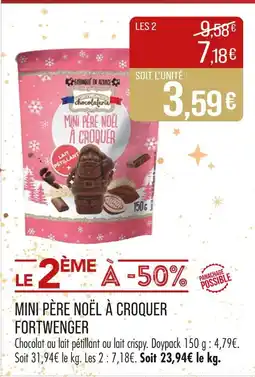 Match Fortwenger Mini Père Noël à Croquer offre