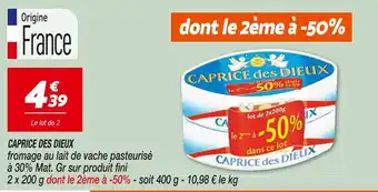 Netto CAPRICE DES DIEUX CAPRICE DES DIEUX offre