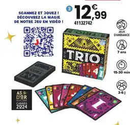 JouéClub Trio offre