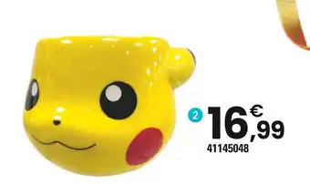 JouéClub Pokémon Mug 3d tête Pikachu offre