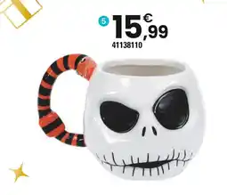 JouéClub L'étrange noël de monsieur jack - mug tasse à forme 3d offre