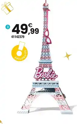 JouéClub TOUR EIFFEL BARBIE 31 CM offre