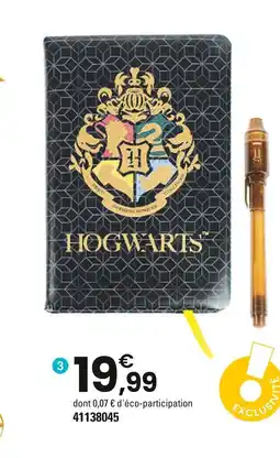 JouéClub HARRY POTTER Carnet secret harry potter offre