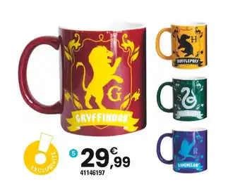 JouéClub Set cadeau 4 mugs harry potter offre