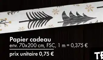 TEDi Papier cadeau offre