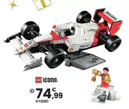 JouéClub Lego - icons mc laren mp4/4 et ayrton senna 41133347 offre