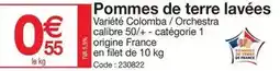 Promocash Pommes de terre lavées offre