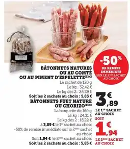 Migros Maison montfort - spéciaie de foie de canard 55% foie gras offre