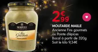 Leader Price Maille - moutarde offre