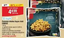 Cora Findus - pommes étoiles façon rosti offre