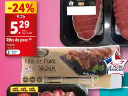 Lidl Ribs de porc offre