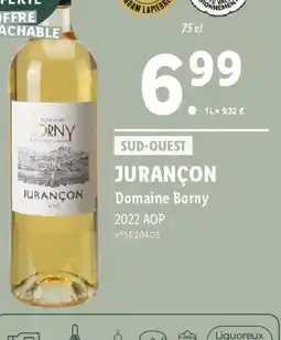 Lidl JURANÇON Domaine Borny offre