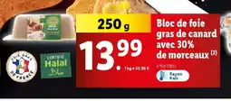 Lidl Bloc de foie 99 avec 30% offre
