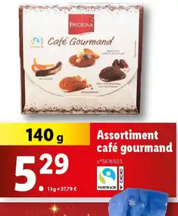 Lidl Assortiment café gourmand offre