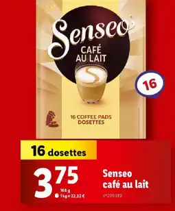 Lidl SENSEO café au lait offre