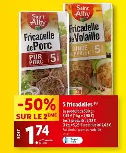 Lidl 5 fricadelles offre