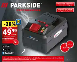 Lidl PARKSIDE Batterie Smart offre