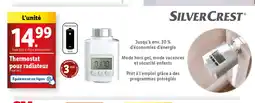 Lidl SILVERCREST Thermostat pour radiateur offre