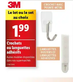 Lidl Crochets ou languettes offre