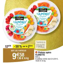 Migros FLORETTE Plateau apéro offre