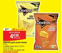 Migros DORITOS goût nacho cheese offre