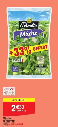 Migros FLORETTE Mâche offre