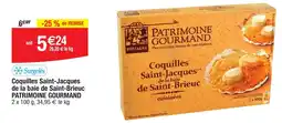 Migros PATRIMOINE GOURMAND Coquilles Saint-Jacques de la baie de Saint-Brieuc offre