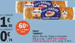 E.Leclerc "HARRYS" Toast offre