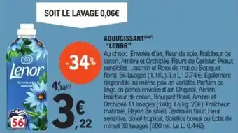 E.Leclerc "LENOR" Adoucissant offre