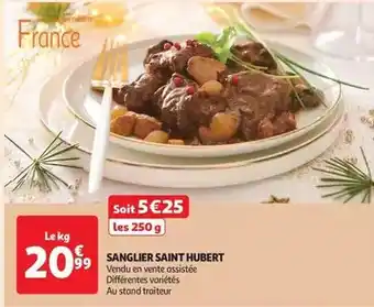 Auchan Sanglier saint hubert offre