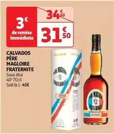 Auchan Père magloire fraternite - calvados offre